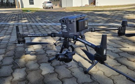 Drones de alta capacidade para combater a dengue são adotados em Guaxupé 