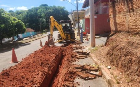 Copasa moderniza rede de distribuição de água em São Pedro da União