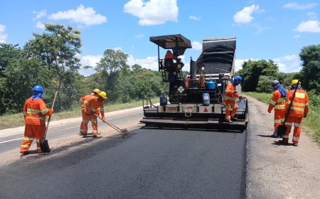 MGC-491 em Monte Belo recebe obras de recuperação de pavimento