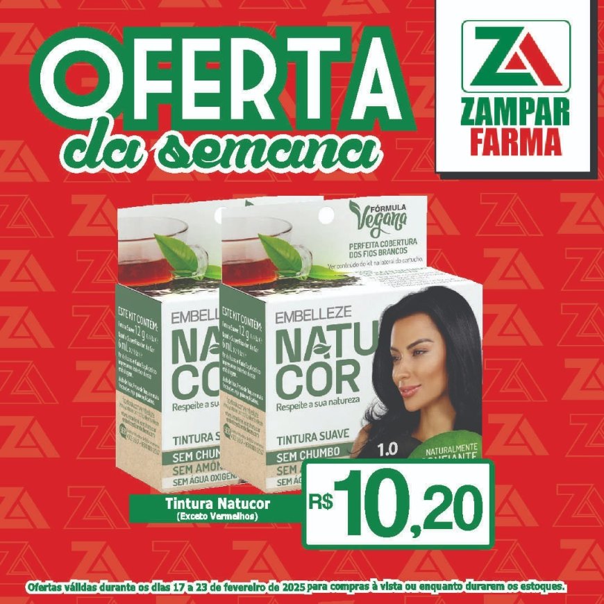 Ofertas de 17 a 23 de fevereiro na Zampar Farma