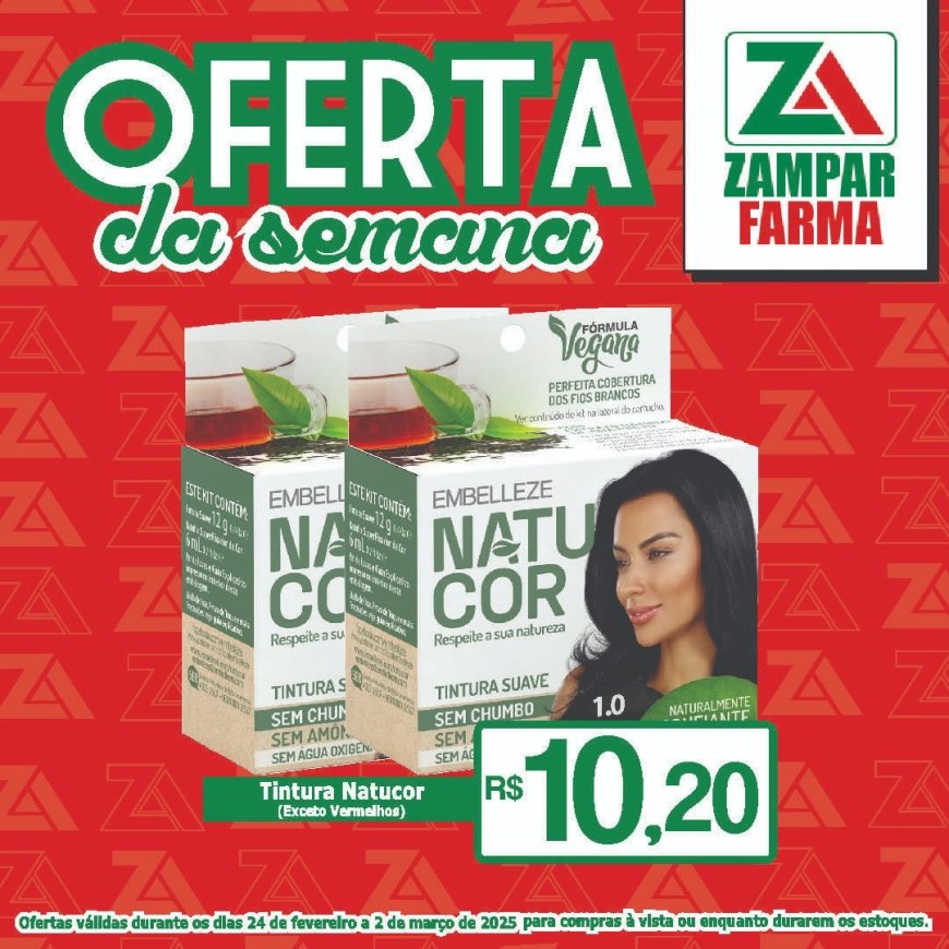 Ofertas de 24 de fevereiro a 2 de março na Zampar Farma