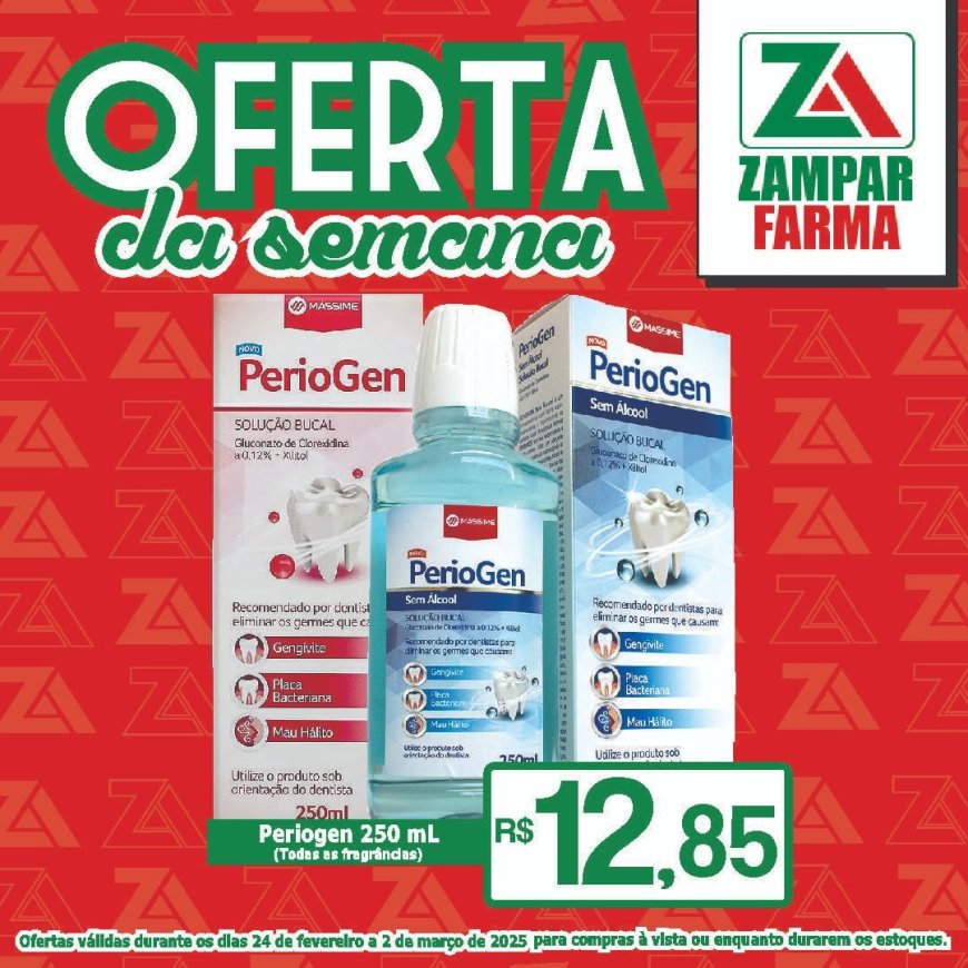 Ofertas de 24 de fevereiro a 2 de março na Zampar Farma