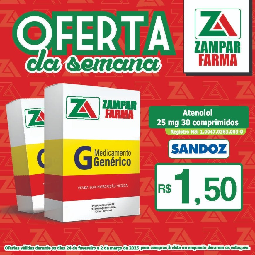 Ofertas de 24 de fevereiro a 2 de março na Zampar Farma