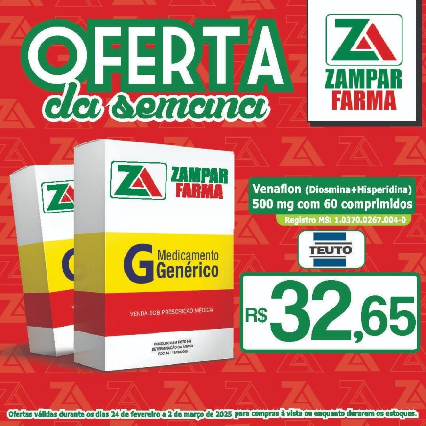 Ofertas de 24 de fevereiro a 2 de março na Zampar Farma