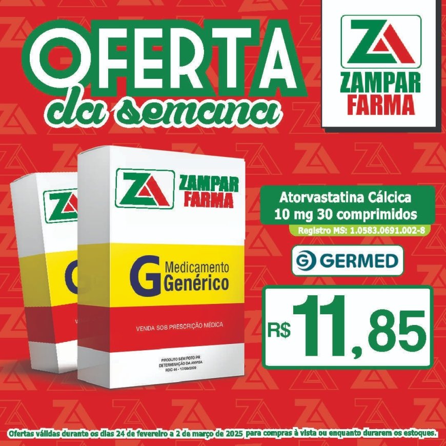 Ofertas de 24 de fevereiro a 2 de março na Zampar Farma