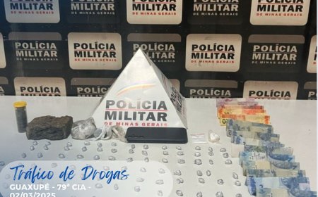 Carnaval de Guaxupé: policiais prendem mulher por tráfico de drogas e corrupção de menor