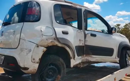 Colisão lateral entre veículos na MGC-491, em Monte Belo, deixa condutor ferido