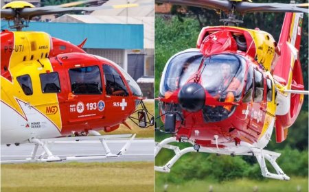 Novo helicóptero dos bombeiros, com UTI aérea, entra em operação nesta sexta-feira no Sul de Minas