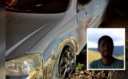 Condutor tenta ultrapassar caminhões, mas acaba batendo de frente com outro veículo e morre no hospital