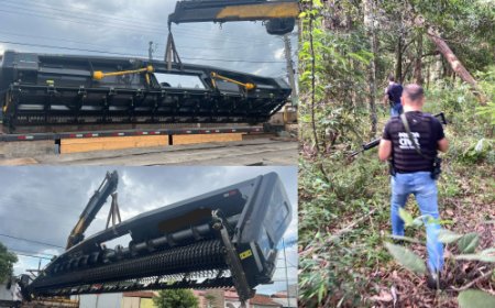 Mais um maquinário agrícola, avaliado em quase R$450 mil e também adquirido mediante estelionato, foi recuperado no Sul de Minas