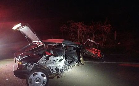 Jovem de 23 anos quebra o braço em batida de frente entre veículos na MGC-265