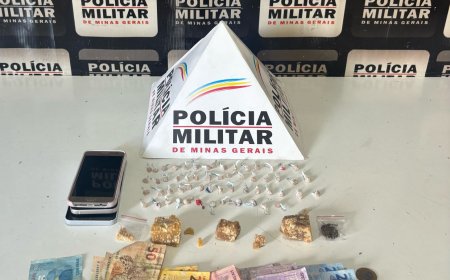 Policiais militares prendem autor de 32 anos por tráfico de drogas em Guaxupé