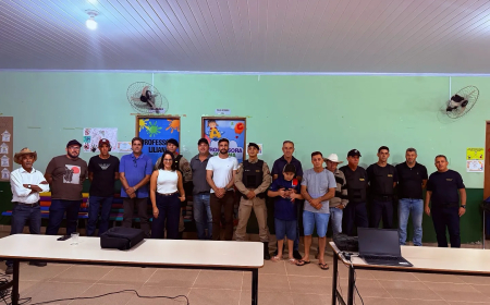 Reunião em bairro rural de Conceição da Aparecida discute segurança na safra de café