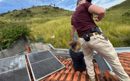 Foragido da justiça, que tentou fugir pelo telhado da residência ao avistar a polícia, é capturado no Sul de Minas