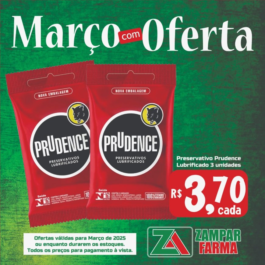 Ofertas de Março na Zampar Farma