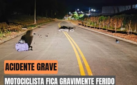 Motociclista guaranesiano sofre traumatismo cranioencefálico após bater em animal em Arceburgo