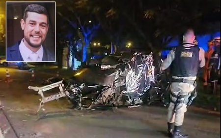 Homem de 37 anos morre após bater em árvore em São Sebastião do Paraíso