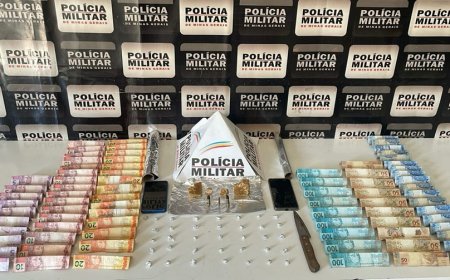 PM surpreende homem manipulando crack em obra abandonada em Guaxupé