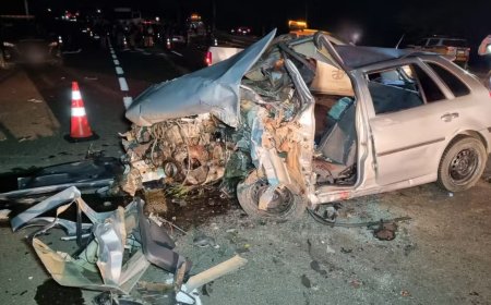 Quatro pessoas da mesma família morrem e uma fica em estado grave após acidente na MG-050, em Passos