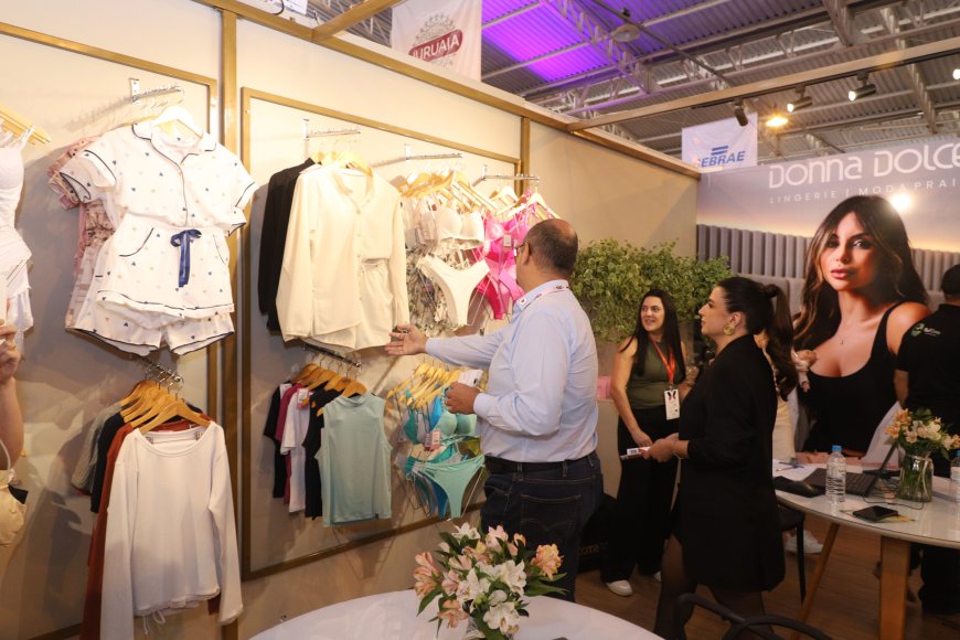 Vice-governador de Minas Gerais participa da abertura da 28ª edição da Feira de Moda e Lingerie de Juruaia