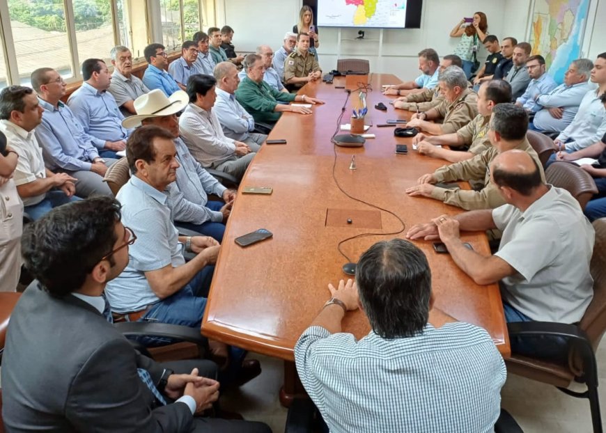 Polícia Civil participa de reunião estratégica sobre segurança no campo na sede da Cooxupé