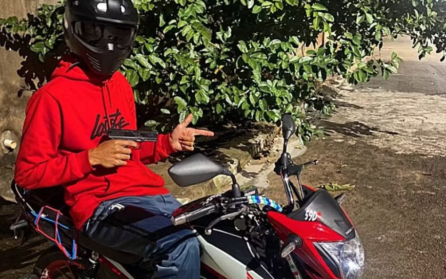Em Guaranésia, suspeito de tráfico de drogas é preso após exibir armas nas redes sociais