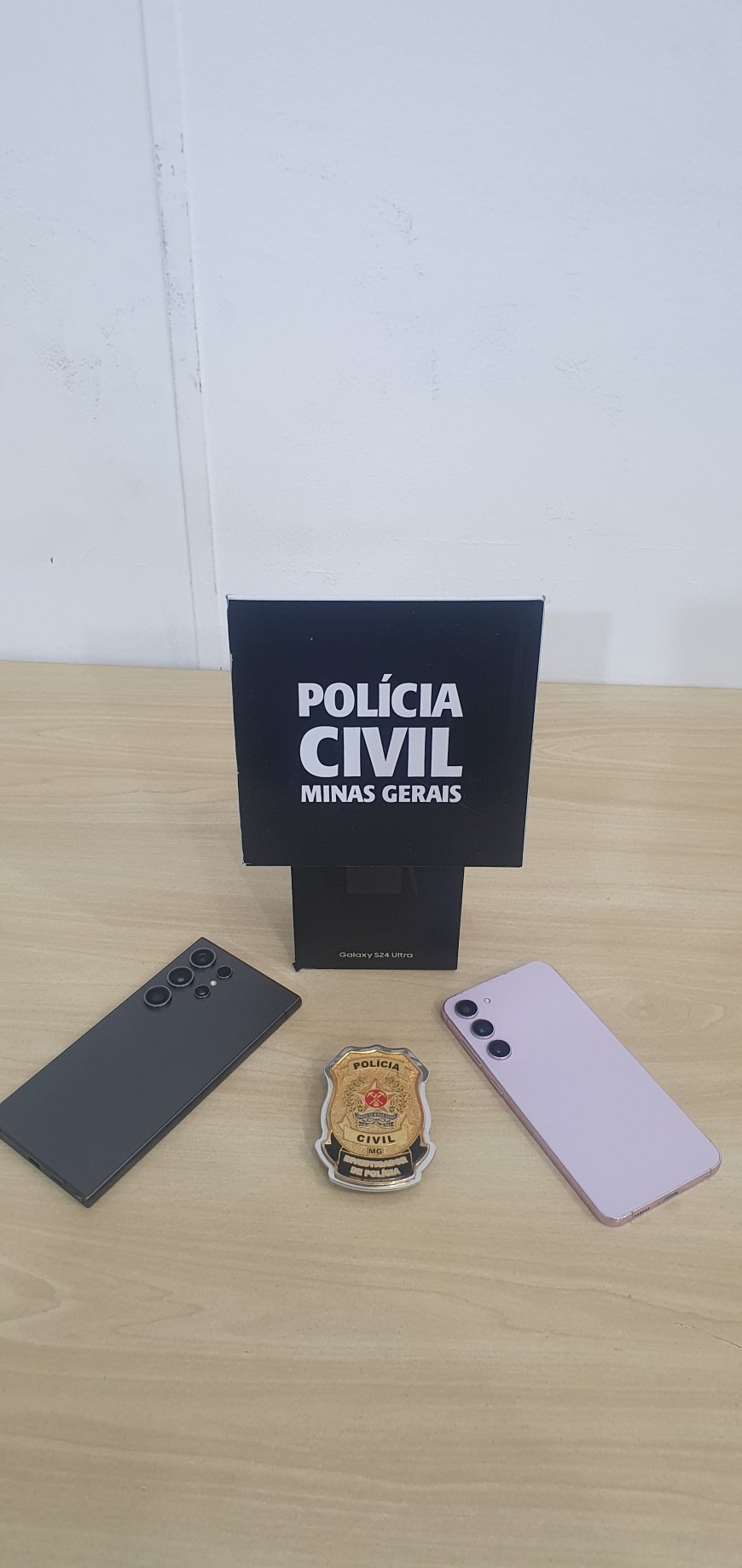 Polícia Civil recupera celulares furtados no Sul de Minas avaliados em R$14 mil