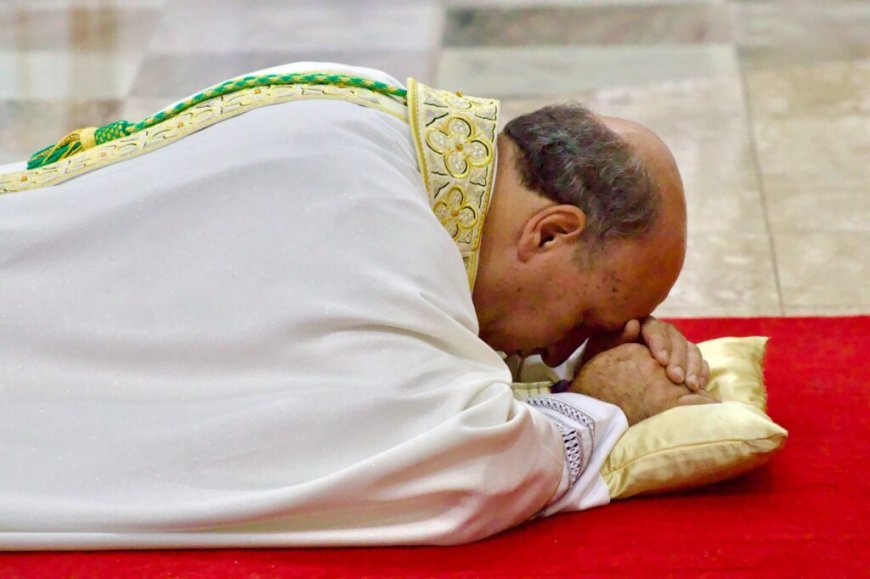 Monsenhor Hiansen Vieira Franco é ordenado bispo na Catedral Nossa Senhora das Dores
