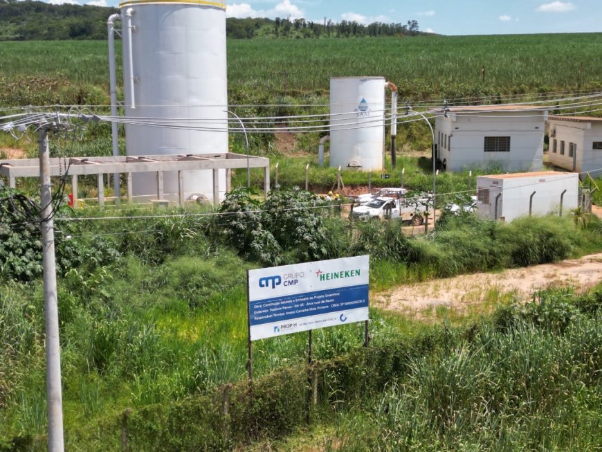 Cemig conclui obra em Passos para viabilizar projeto inovador da cervejaria Heineken