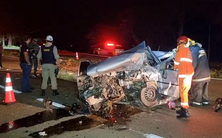 Morre o único sobrevivente de acidente na MG-050, que estava internado há quatro dias
