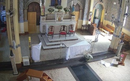 Igreja matriz de Arceburgo sofre ato de vandalismo