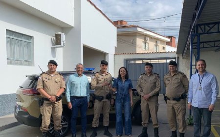 Polícia Militar de Guaxupé recebe nova viatura