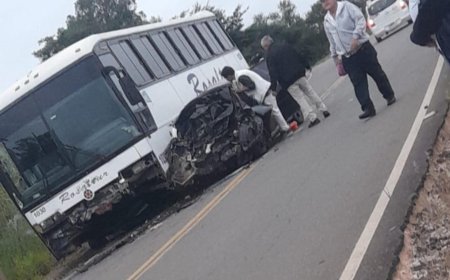 Acidente na MG-446, em Muzambinho, deixa vários feridos, inclusive fieis que estavam a caminho do Santuário de Santa Rita de Cássia
