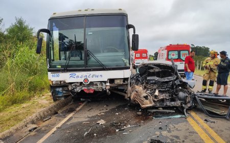 Grave acidente na MG-446 mobiliza o Corpo de Bombeiros de Guaxupé