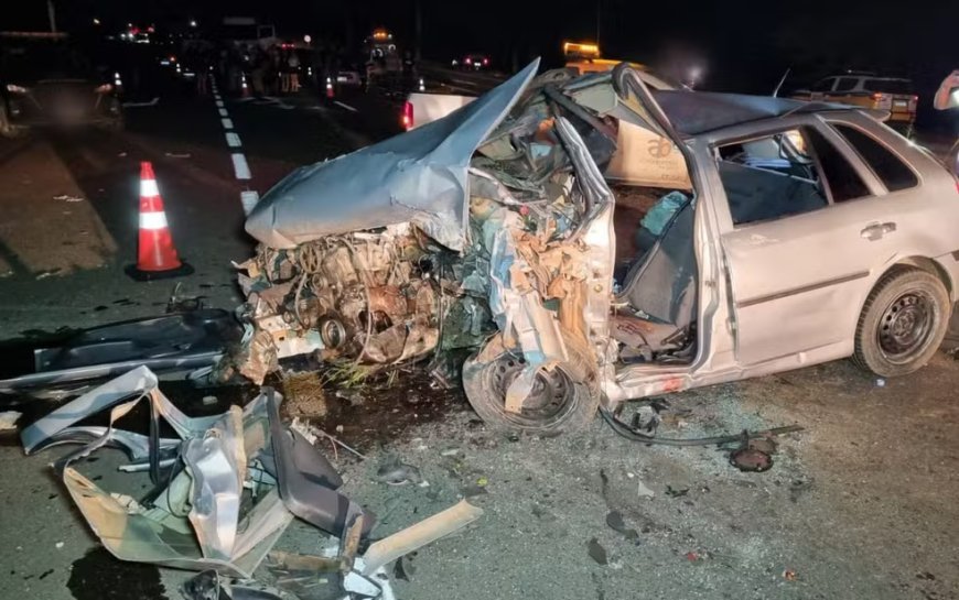 Morre o único sobrevivente de acidente na MG-050, que estava internado há quatro dias