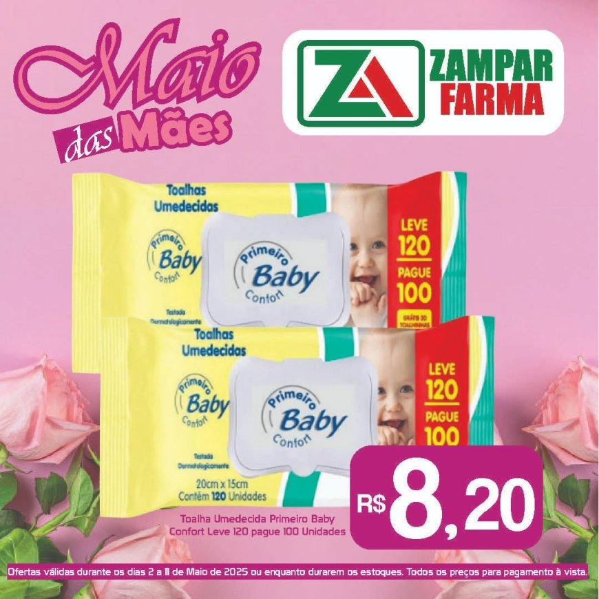 Ofertas dos dias 2 a 11 de maio na Zampar Farma