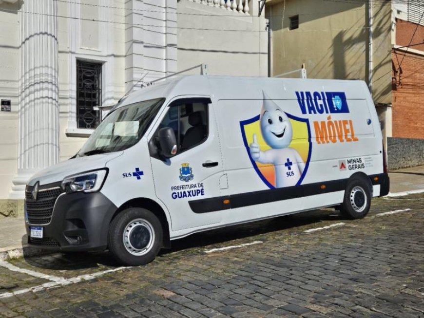 Vacimóvel reforçará a vacinação fora das unidades de saúde em Guaxupé
