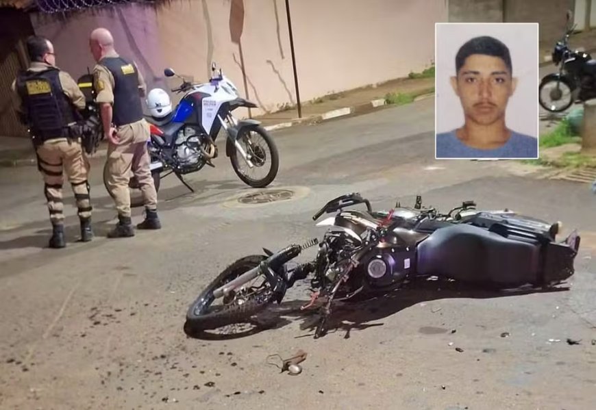 Jovem de 19 anos morre em acidente de moto em Passos