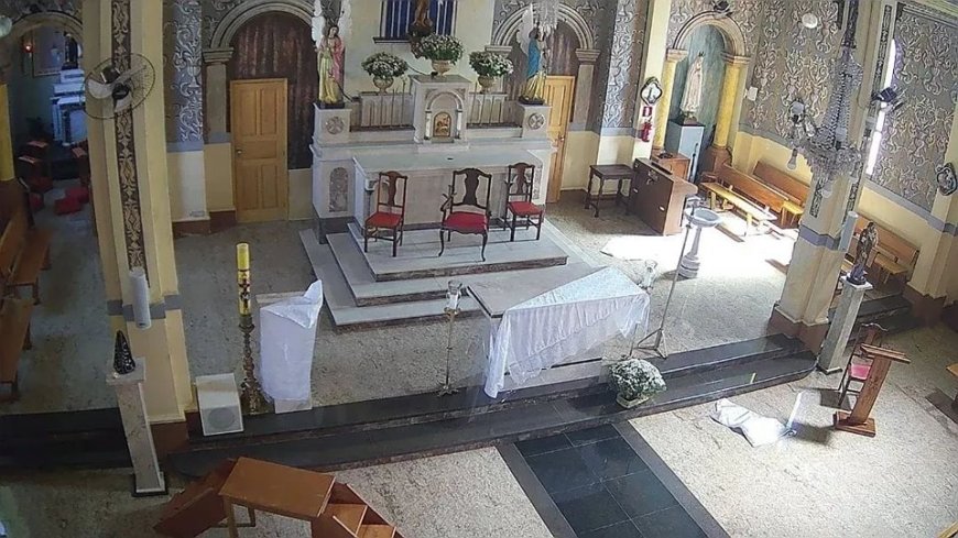 Igreja matriz de Arceburgo sofre ato de vandalismo