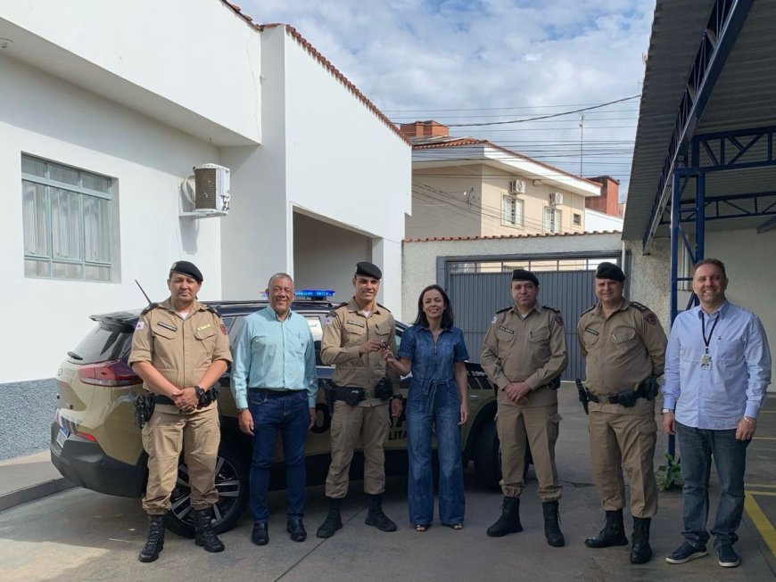 Polícia Militar de Guaxupé recebe nova viatura