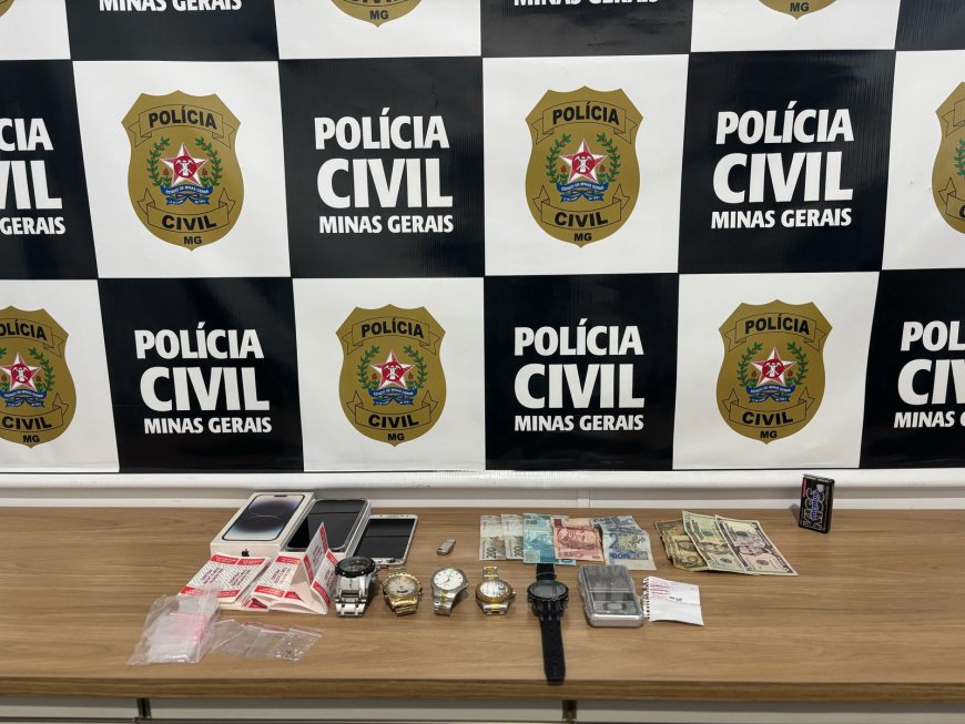 Sete pessoas foram presas por tráfico de drogas e lavagem de dinheiro no Sul de Minas e interior paulista