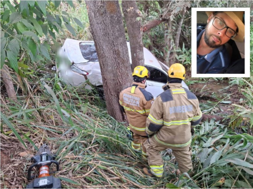 Mais um acidente: Montebelense de 30 anos morre em sinistro na MGC-491, próximo a Areado
