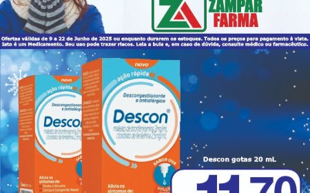 Ofertas dos dias 9 a 22 de junho na Zampar Farma