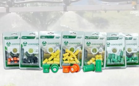 Cooxupé lança linha própria de bicos de pulverização