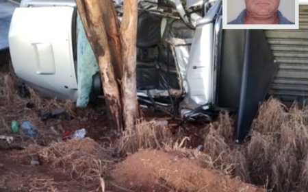 Condutor que morreu ao bater em árvore na MG-179 era morador de Alfenas
