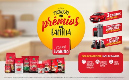 Café Evolutto, da Torrefação Cooxupé, lança campanha com mais de mil prêmios e carros zero quilômetro