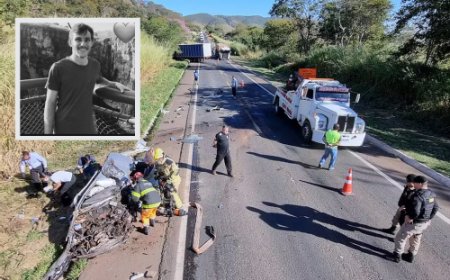 Jovem de 24 anos perde a vida em acidente na MG-050, em Passos