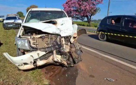 Trabalhador rural é arremessado da caçamba de Hilux e morre em acidente na rodovia entre Rio Pardo e Itobi