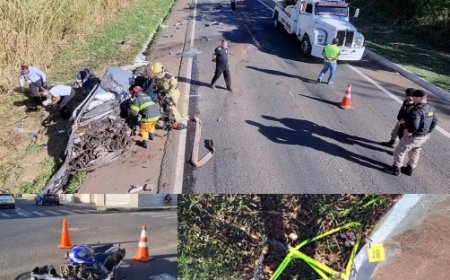 Feriado de Corpus Christi é marcado por vários acidentes na região, sendo três apenas em Passos