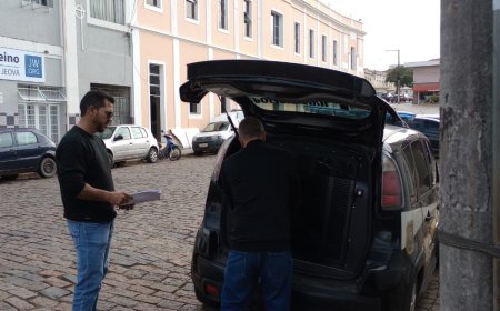 Homem de 23 anos, preso por descumprir medida protetiva contra a ex-mulher, é encaminhado para o presídio de Guaranésia-Guaxupé